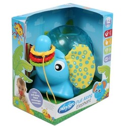 Playgro. Каталка-сортер "Слоненя", 12мес(0184476)
