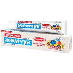 Нові Перли. Паста зубна Чарівні фрукти комплекс(4600697171074)