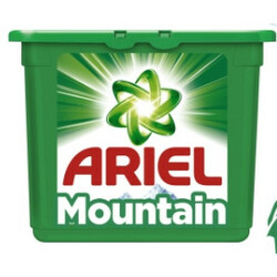 Ariel. Гель-капсулы для стирки Горный родник автомат 23*28,8 г (4084500078659)