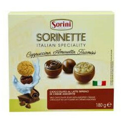 Sorini. Конфеты Итальянские сладости Соринетте Ассорти 180 г(8006423468634)