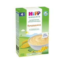 Hipp. Безмолочна каша "Кукурудзяна", 200 г 4 мес+  (9062300139911)