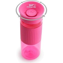 Munchkin.Поїльник непроливайка 360° 710мл. рожевий(5019090124935)