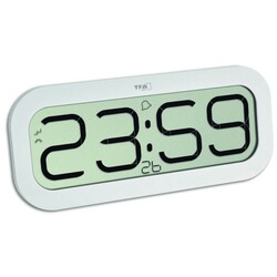 TFA. Часы настольные TFA "BimBam", белый, 258х30х212 мм (60451402)