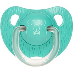 Suavinex. Пустушка анатомічна Сенс життя 6-18 місяців Зелена(8426420037099)