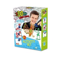 IDO3D.   Набор для дитячої творчості з 3D-маркером - НЕОН(155248)
