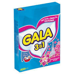 Gala. Порошок стиральный 2в1 Французкий аромат ручная стирка  400г (5410076265800)