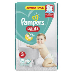 Pampers. Трусики Pampers Pants Розмір 3, 6-11 кг, 60 шт(682882)