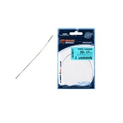 UKRSPIN . Поводок Orange Spinning Twitch Steel Leader AFW 15см 9кг.0.3мм (1590.02.96