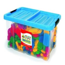 Wader.  Конструктор Ежиков в контейнере 500 деталей (80163)
