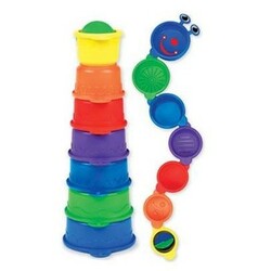 Munchkin. игрушка для ванны Пирамидка-Гусеница от 9 мес (5019090110273)