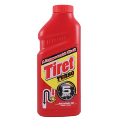 Tiret. Засіб для чищення канализационнных труб Turbo рідке  500мл( 4607109400807)