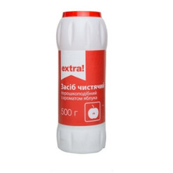 Extra!. Средство чистящее  с ароматом яблока  500г (4824034048427)