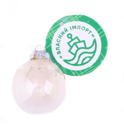 Прикраса ялинкова Шар стекло 4см в ассортим Y*-1(0250011129911)