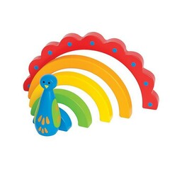 Hape. Деревянная пирамидка "Пирамидка" (E0403)