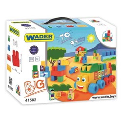 Wader. Конструктор Wader Middle Blocks Большой 70 элементов (41582)
