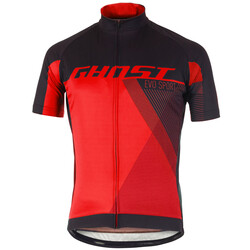 Ghost. Джерси Performance Evo, Short, XXL, черно-красное (GA0099)