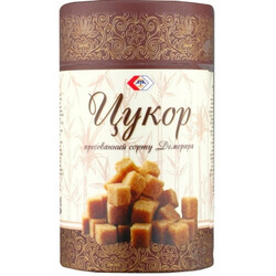 АТА. Сахар АТА тростниковый Демерара прессованный тубус 250 г  (4820016851030)