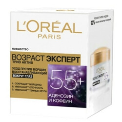 L'Oreal. Крем вогруг очей Поновлюючий проти зморшок від 55 років 50мл(3600522632559)
