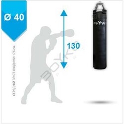 BS Спорт. Мішок боксерський  Бокс BAG BS - циліндричний PXV 130x40 см на 4 пружинах L22 з тим, що обертає