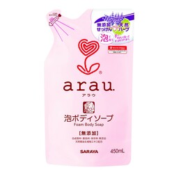 Arau. Пена-мыло для тела "Arau", сменный блок  450 мл (25767)