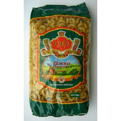 КМФ. Вироби макаронні КМФ Ріжки кручені екстра 1000 г(4820010470336)