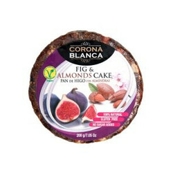 Corona Blanca. Пирог из сухофруктов инжир миндаль 200 гр(9865060058740)