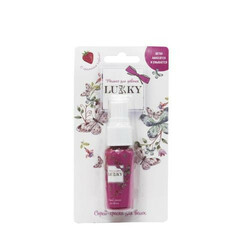 LUCKY.Спрей-фарба для волосся, з ароматом полуниці, малинова 20 мл(4630039086032)
