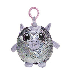 Shimmeez. Мягкая игрушка с пайетками SHIMMEEZ S2 – МЕЧТАТЕЛЬНЫЙ ЕДИНОРОГ (9 см, на клипсе) (SH01052U