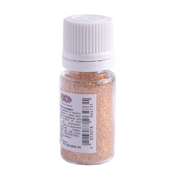 ZiBi. Глиттер Блискітки, голографічні, Червоне золото, 5 г(4823078964731)