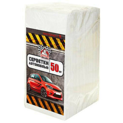 Помічниця. Серветки паперові 50шт(4820164968437)