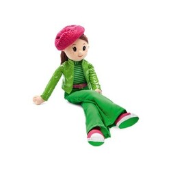 Lava. Мягкая игрушка кукла Вероника в беретке (38 см., музыкальная) (LF1153)