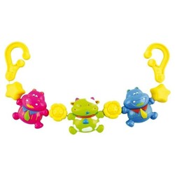 Брязкальце на коляску "Гiпопотам-корова".