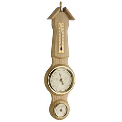 TFA . Метеостанция , дуб светлый, 90х50 мм, 390х105 мм  (20104002)