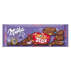 Milka. Шоколад молочный Choco Jelly 250 гр(7622210465450)
