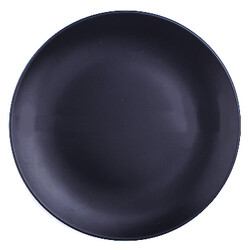 Eat&Drink.  Тарелка черная 20см (0260004143107)