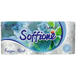 Soffione. Бумага туалетная Soffione Premio Frpzen Mint 3-шар. 8шт (834268)