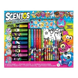 Scentos. Ароматний набір для творчості - АРОМАТНЕ АСОРТІ (ручки, маркери, віск.олівці, наклейки, р