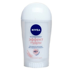 Nivea. Дезодорант-стик  Ефект пудри 40 мл   (4005808397150)