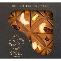 Spell . Шоколад молочный ассорти ореха 120 гр(4820207310582)