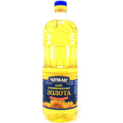 Чумак. Олія соняшникова рафінована дезодорированное2 л(4820078570504)