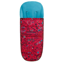 Cybex. Чехол для ног Love red арт.519000580 (395883)