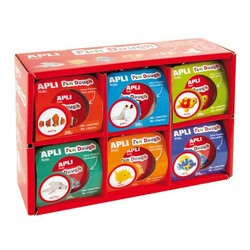 Apli Kids. Набор тесто для лепки: Морской мир, 12 шт. (8410782134534)