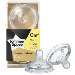 Tommee Tippee. Соска варіаційна 2 шт., 0мес+ арт. 42214041(42214041)