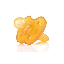 Hevea . Пустышка Crown round каучук, 3-36мес (143204)