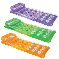 Intex. Надувний пляжний матрац Фіолетовий(078257588909)