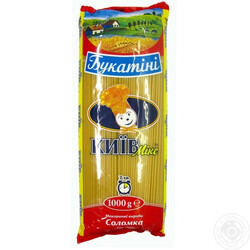 КиївМікс. Вироби макаронні КиївМікс Букатини 1 кг(4820044843045)