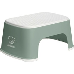 Babybjorn. Дитяча підставка Step Stool темно-зелений/білий(7317680612687)