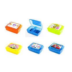 BranQ. Емкость для завтрака BranQ детская двухсекционный лоток 1,3л (5901098195102)