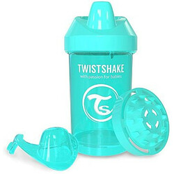 Twistshake. Чашка-непроливайка 300 мл, бірюзова(24898)