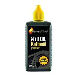 Hanseline . Мастило для ланцюга MTB - Oil, 125мл(графітна) (4002376304900)